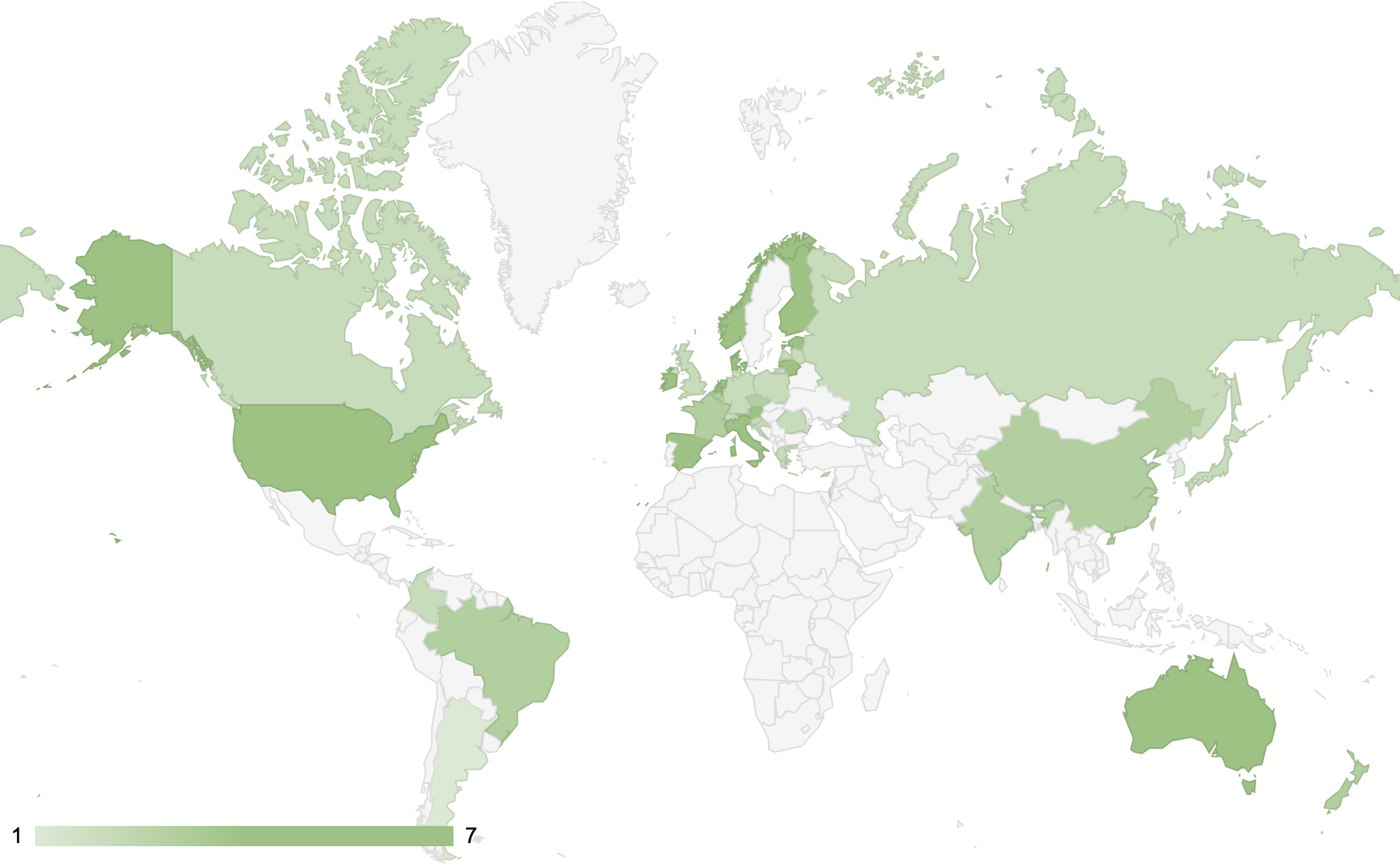 World countries with accessibility laws